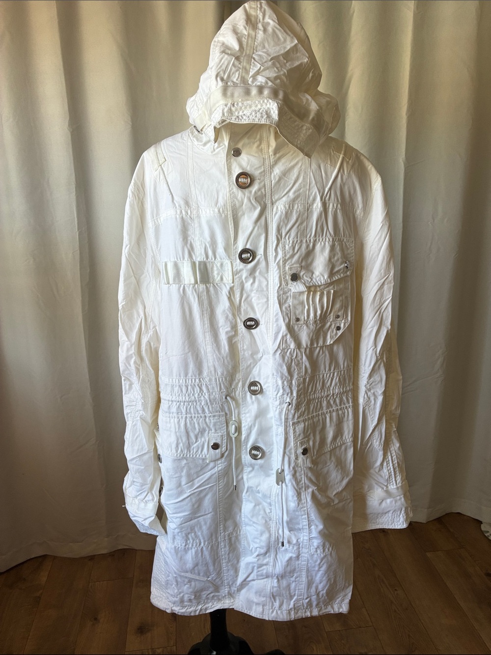 Ralph Lauren Black Label Technical Utility Hooded Trooper Coat